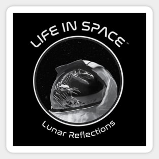 Life in Space: Lunar Reflections Sticker